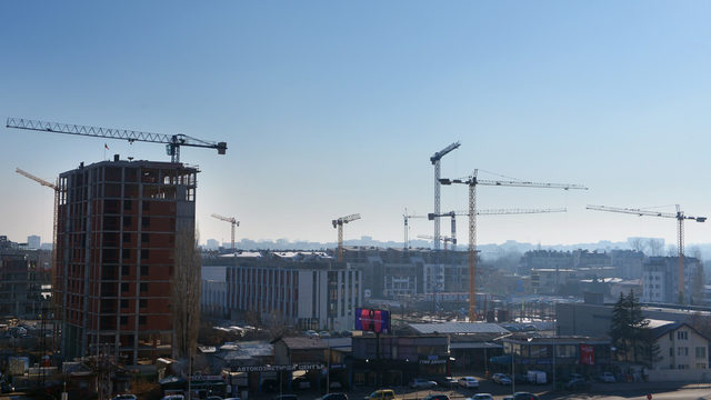 The construction boom is suppressing the prices of the real estate