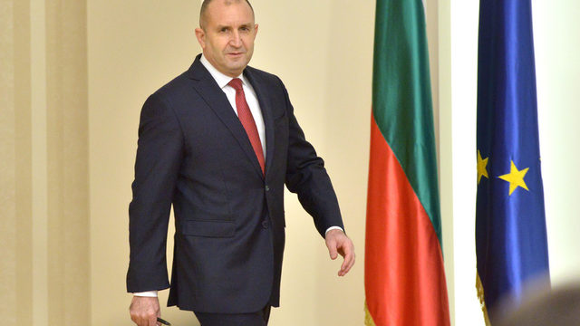 President Rumen Radev announced he will run for second term today