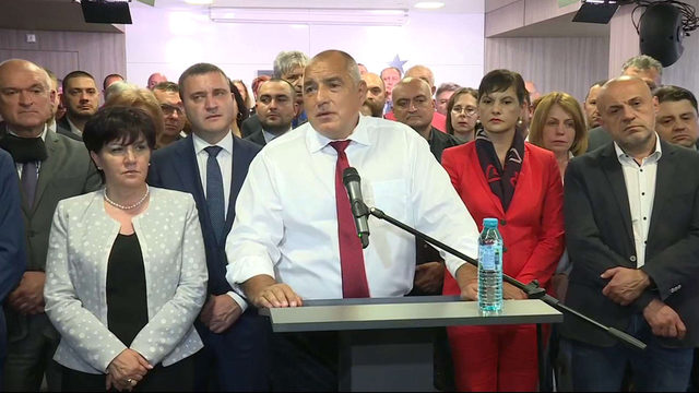 The series of scandals, including pictures of sleeping Mr Borissov next to a gun and a drawer full of cash, and recordings of him swearing members of his own party did not shake up GERB