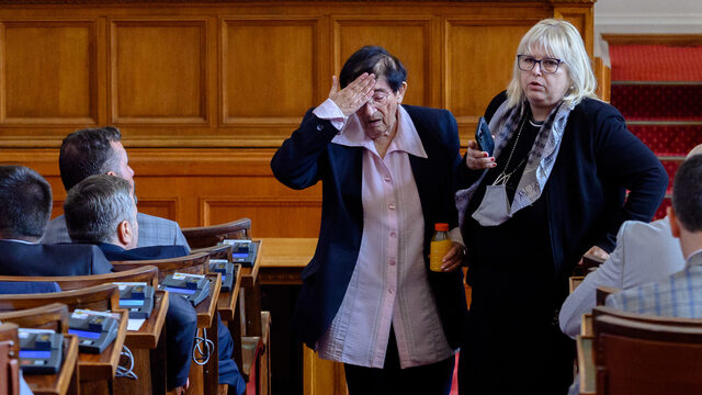 Event in Parliament give headache not only to the oldest MP, Mika Zaykova from TISP