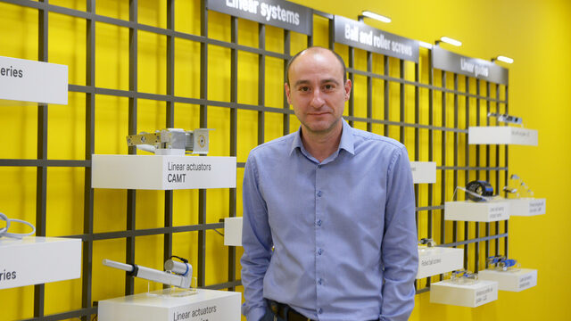 Panayot Paskov, managing director of Ewellix Bulgaria