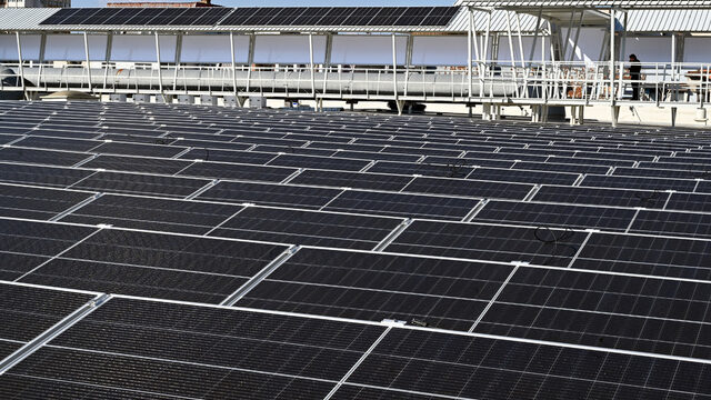 In the mass case, PV systems cover up to 30 percent of the energy needs of the enterprise, but one of their big advantages is that they can be upgraded