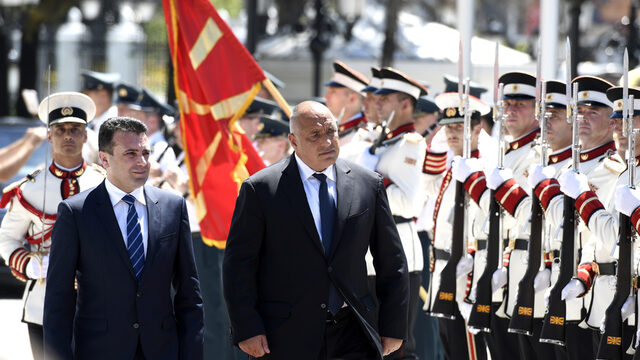 Former Macedonian and Bulgarian PMs, Zoran Zaev (left) and Boyko Borissov signed what was supposed to be a historic Good Neighborhood Agreement, whose vagueness later created more trouble than solutions.