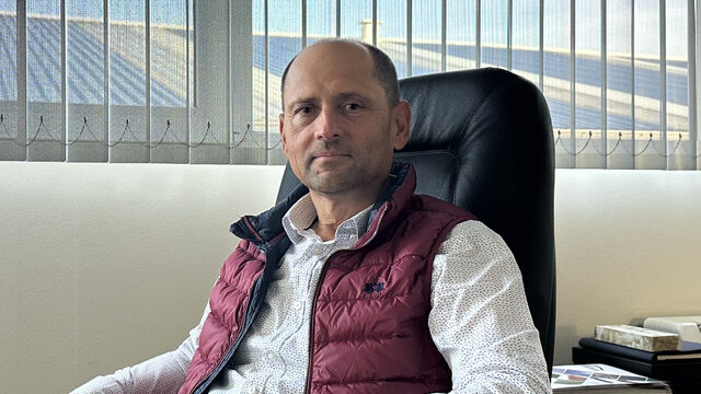 Diyan Gospodinov, manager and co-owner of Gospodinov Stroymarket