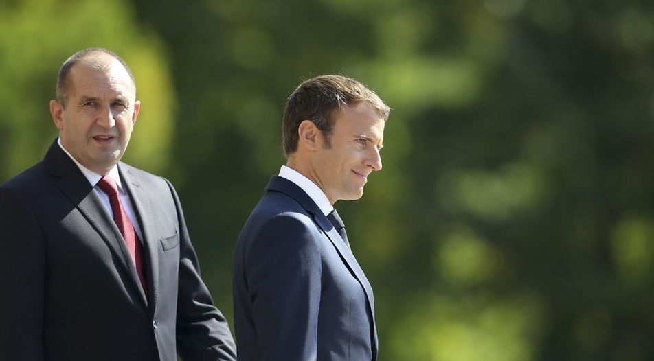 The Bulgarian president Roumen Radev was much more reserved during his meeting with the French president Emanuel Macron that Bulgarian Prime Minister Boyko Borissov