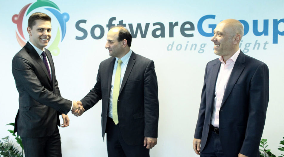 Software Group BG, founded by Kalin Radev (in the middle), received 5 mn euros in additional funding by venture funds Black Peak Capital and Post Scriptum Ventures which now control 25% of the company.