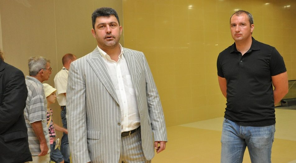 One of the very few pictures of GP bosses - Vladimir Zhitenski and Stephan Totev. The third one - Georgi Vassilev lives in Dubai and is rarely seen in Bulgaria