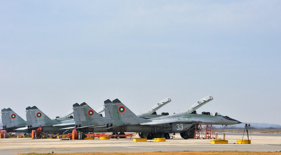 Sofia's most significant arms investment by far is of a squadron of F-16 Block 70 fighters to gradually replace the ageing MiG-29 fleet of the Bulgarian Air Force