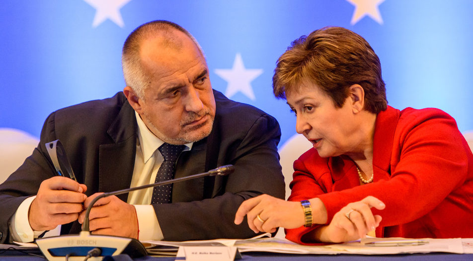 The Bulgarian Socialist Party (BSP) and the Movement for Rights and Freedoms (MRF) have already urged the Prime Minister Boyko Borissov (left) to resign following the unsuccessful bid of Bulgarian EU Commissioner Kristalina Georgieva (right) to become the next UN Secretary General.