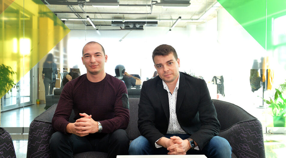 Payhawk.io founders Hristo Borissov and Boyko Karadzhov