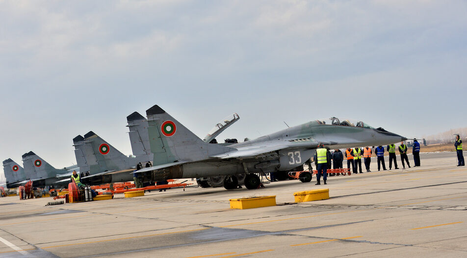MiG-29 fighters. There are only a handful of operational ones remaining in Bulgaria