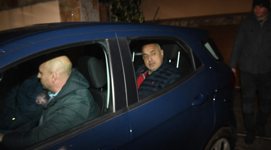 Boyko Borissov arrested in his house in Bankya near Sofia on 17 March