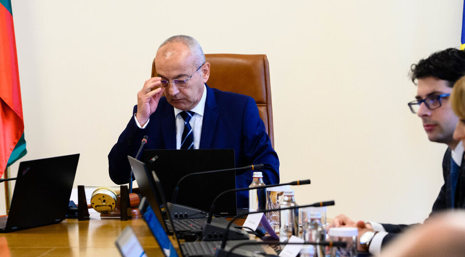 Заседание на служебния кабинет 2022 Гълъб Донев